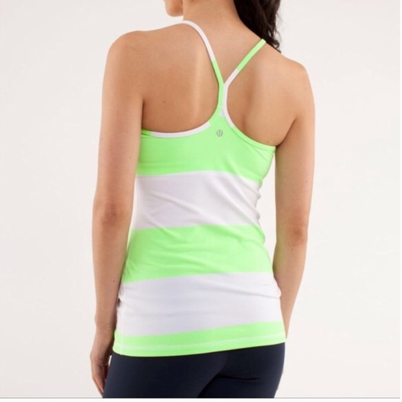 lululemon athletica Tops - Lululemon power Y tank lime green